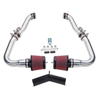 Stillen® - Generation 3 Ultra Long Tube Cold Dual Air Intake Kit with Dry Filter