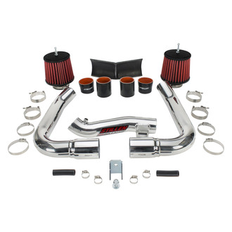 Stillen® - Generation 3 Ultra Long Tube Cold Dual Air Intake Kit with Dry Filter