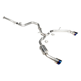 Stillen® - 304 SS Cat-Back Exhaust System with Split Rear Exit