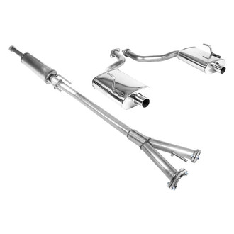 Stillen® - 304 SS Cat-Back Exhaust System with Split Rear Exit