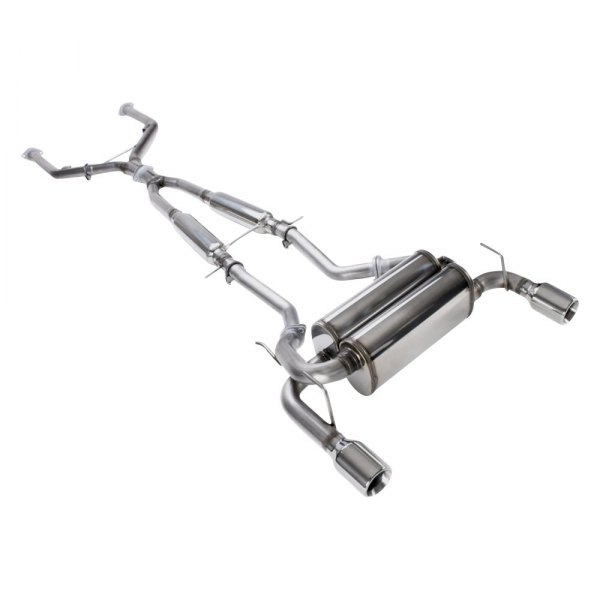 Stillen® - Stainless Steel Cat-Back Exhaust System with Dual Wall Tips