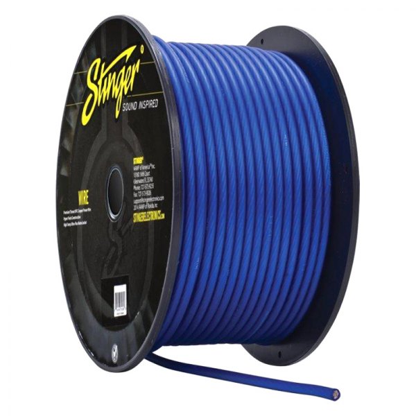 Stinger® - HPM Series 8 AWG Single 250' Blue Stranded GPT Power Wire