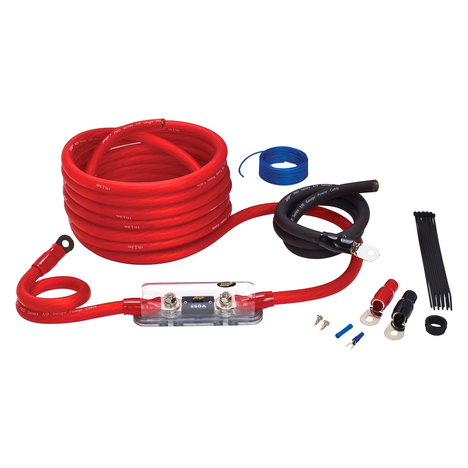 Stinger® SK4201 4000 Series 1/0 AWG Amplifier Wiring Kit