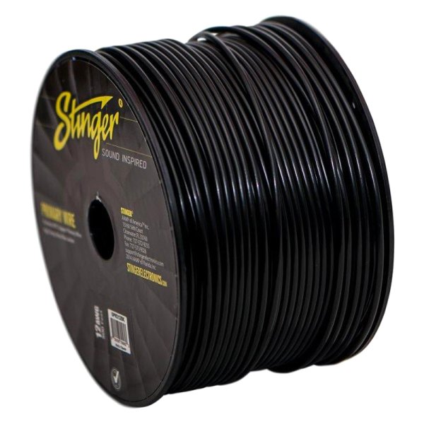 Stinger® - Pro Series 14 AWG Single 500' Black Stranded PVC Primary Wire