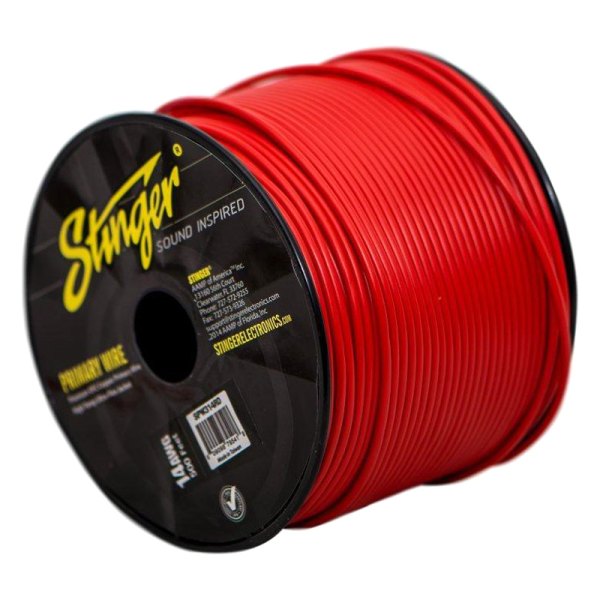 Stinger® - Pro Series 14 AWG Single 500' Red Stranded PVC Primary Wire
