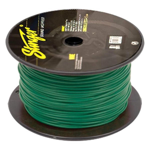 Stinger® - Pro Series 18 AWG Single 500' Green Stranded PVC Primary Wire
