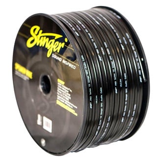 Stinger® - Pro Series 12 AWG 2-Way 250' Black Stranded PVC Speaker Wire
