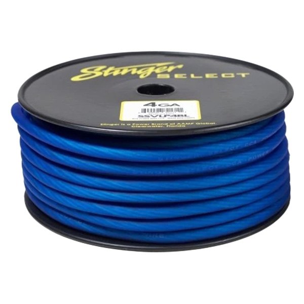 Stinger® - Select Series 4 AWG Single 100' Matte Blue Stranded PVC Power Wire