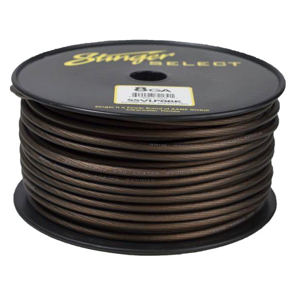 Stinger® - Select Series 8 AWG Single 100' Matte Black Stranded PVC Power Wire
