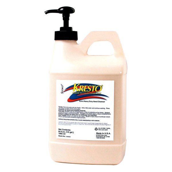 Stockhaussen® - 1/2 Gallon Kresto™ Pump Top Hand Cleaner