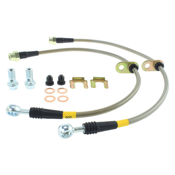 StopTech 00-06 BMW X5 Stainless Steel Rear Brake Line Kit