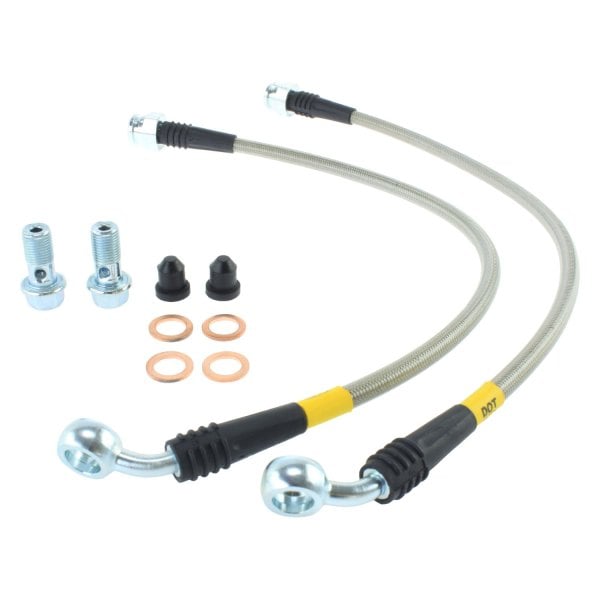 StopTech® 950.51501 - Stainless Steel Rear Brake Line Kit