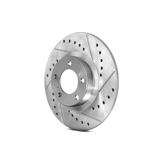 StopTech® - Select Sport Drilled and Slotted 1-Piece Rear Driver Side Brake Rotor