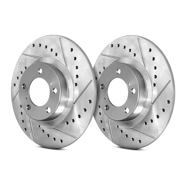  StopTech® - Select Sport Drilled and Slotted 1-Piece Front Brake Rotor
