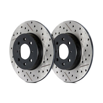 StopTech® - Sport Drilled and Slotted 1-Piece Brake Rotor