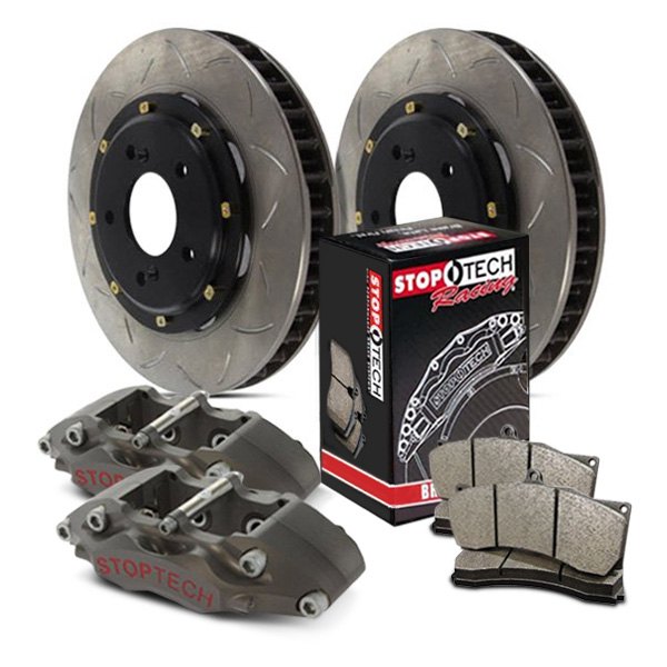  StopTech® - Competition Pillar Bi-Slotted 2-Piece Front Brake Kit