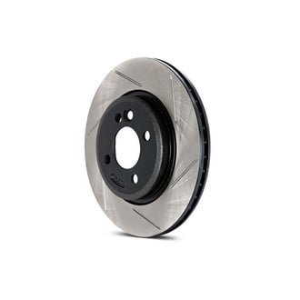 StopTech® - Sport Slotted 1-Piece Front Driver Side Brake Rotor