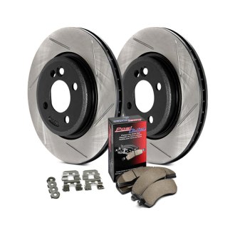 StopTech 938.44566 Street Axle Pack Rear Drilled /& Slotted