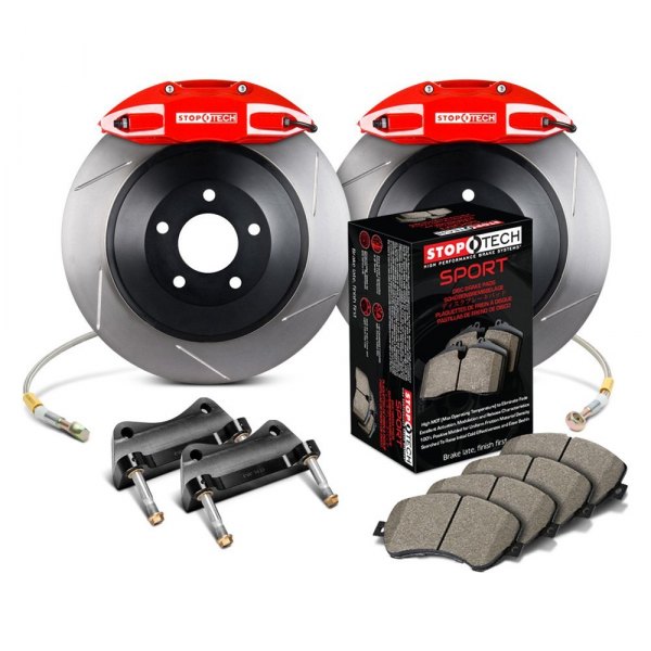 StopTech® - Touring Slotted 1-Piece Front Big Brake Kit