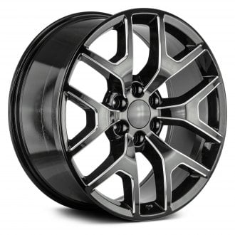 STRADA OE REPLICA® - GMC SIERRA REPLICA Gloss Black with Milled Accents