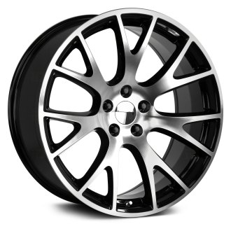 STRADA OE REPLICA® - HELLCAT Gloss Black with Machined Face