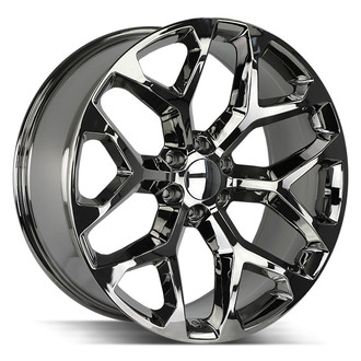 STRADA OE REPLICA® - SNOWFLAKE REPLICA Black Chrome