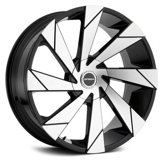 STRADA® - MOTO Gloss Black with Machined Face