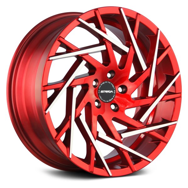 STRADA® - NIDO Candy Red with Machined Tips