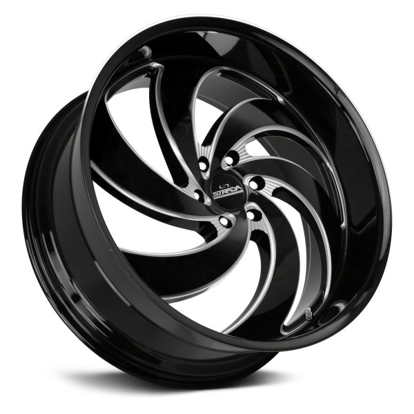 STRADA STREET CLASSICS® RETRO 6 Wheels - Gloss Black with