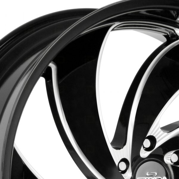 STRADA STREET CLASSICS® RETRO 6 Wheels - Gloss Black with