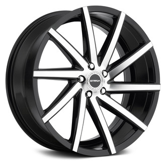 STRADA® - SEGA Gloss Black with Machined Face