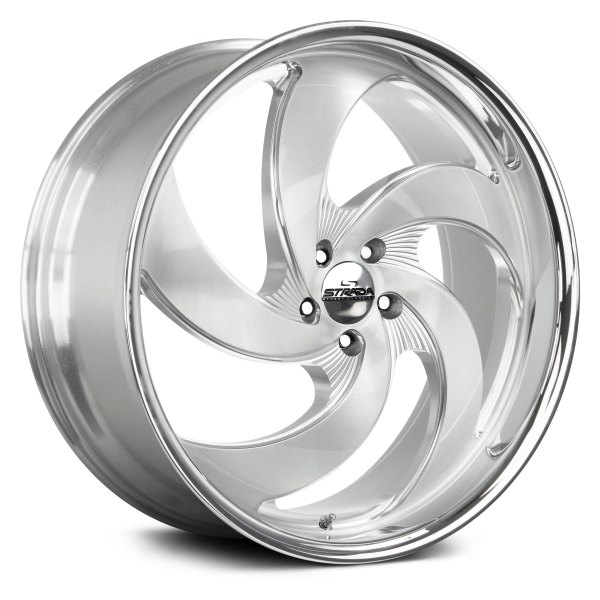 STRADA STREET CLASSICS® - RETRO 5 Silver with Brushed Face and SS Lip