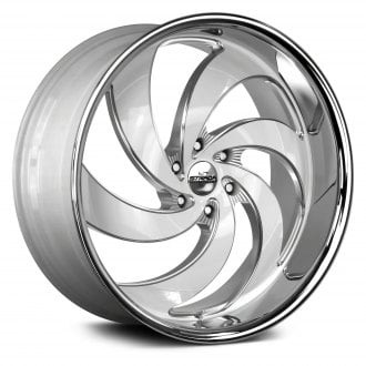 STRADA STREET CLASSICS® - RETRO 6 Gloss White with Milled SS Lip