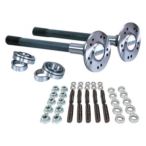 Strange® - Pro Race™ Rear Axle Package with Axle Bearings and Upgrade to A1027 5/8" Studs