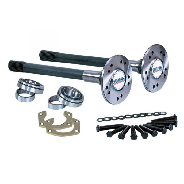 Strange® - Pro Race™ Rear Axle Package with Axle Bearings and Retainer Plates