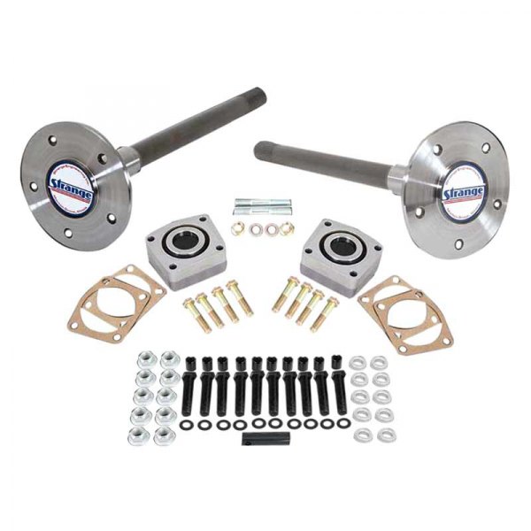 Strange® - Pro Race™ Rear Axle Package with C-Clip Eliminator Kit and Upgrade to A1027 5/8" Studs