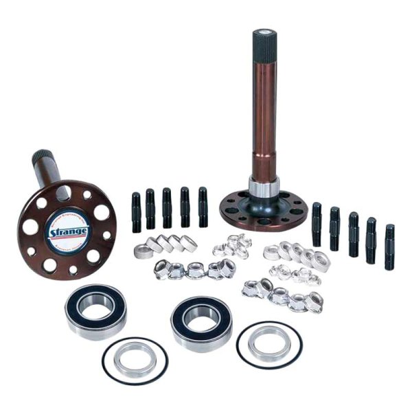 Strange® - Pro Race™ Rear Axle Package with Upgrade to A1024 Axle Bearings and Studs