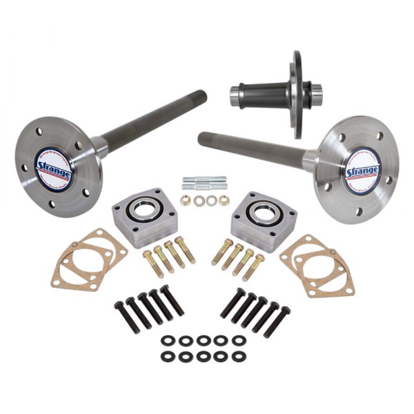 Strange® - Pro Race™ Rear Axle Package with Spool and C-Clip Eliminator Kit