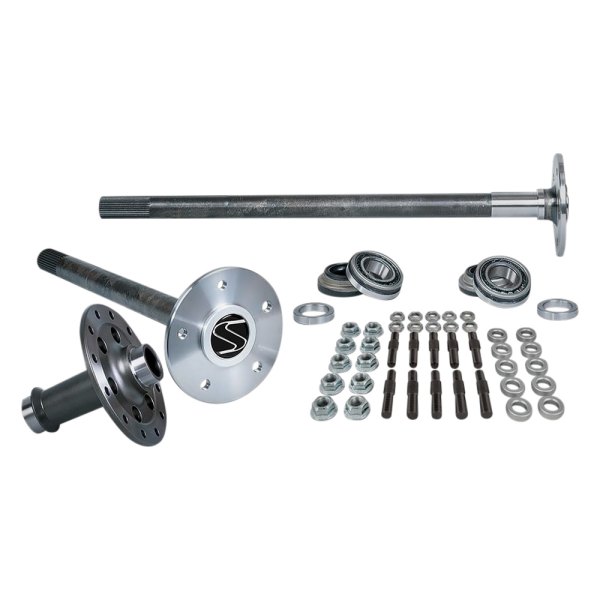 Strange® - Alloy Rear Alloy Axle Package with Axle Bearings and Wheel Studs