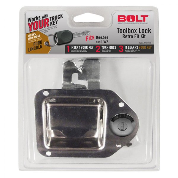 STRATTEC® - Locking Tool Box Latch for Center Cut Keys