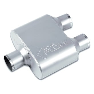 Street Flow® - Aluminized Steel Oval Exhaust Muffler