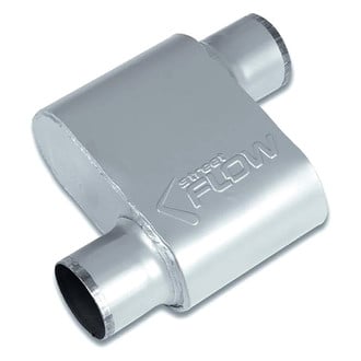 Street Flow® - Aluminized Steel Oval Exhaust Muffler