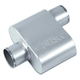 Street Flow® - Aluminized Steel Oval Exhaust Muffler