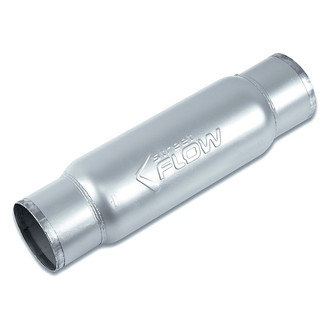 Street Flow® - Aluminized Steel Round Cylindrical Exhaust Muffler