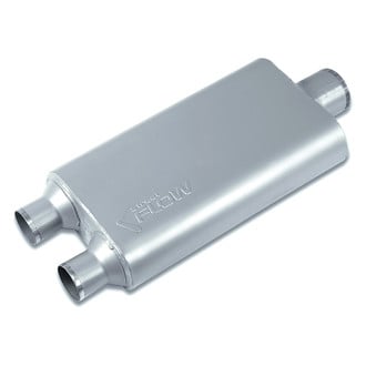 Street Flow® - Aluminized Steel Oval 3 Chamber Exhaust Muffler