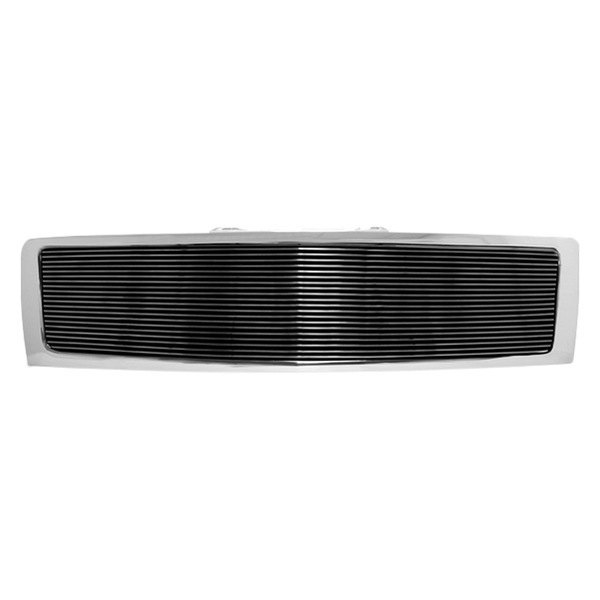 Street Scene® - 1-Pc Full Opening Style Polished 4 mm Billet Main Grille