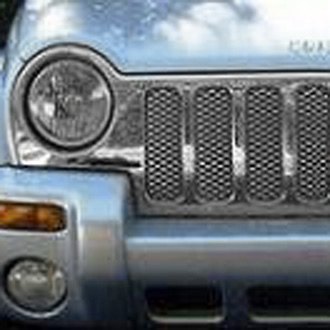 02-04 Jeep Liberty Grille Material Black CH1200232 