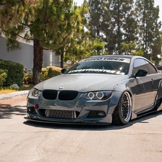 StreetHunter Designs® - Carbon Fiber Front Bumper Lip with Splitter