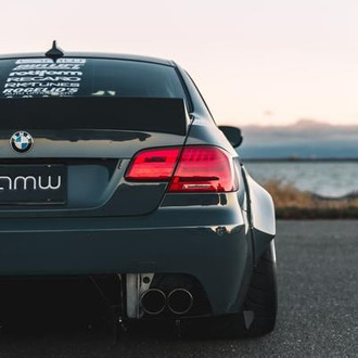 StreetHunter Designs® - Fiberglass Rear Lip Spoiler (Unpainted)