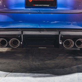 StreetHunter Designs® - Carbon Fiber Rear Diffuser (Center only) (Unpainted)